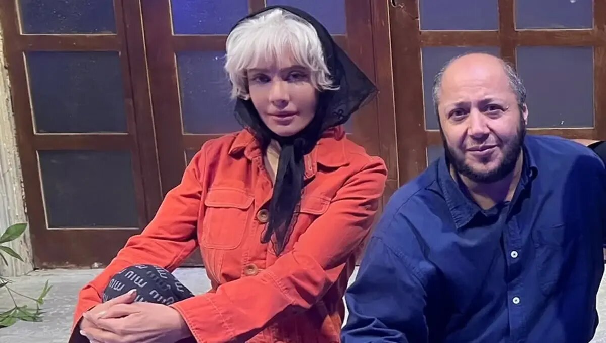 جدیدترین تصاویر از شراره رخام و مازیار لرستانی در پشت صحنه نمایش «جرأت حقیقت»