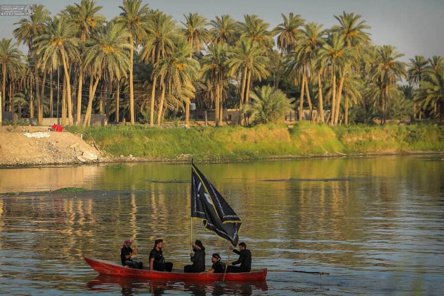 آن راه دیگر |‌ «طریق‌العلما» به‌عنوان سرسبزترین مسیر پیاده‌روی اربعین، میزبان زائران است