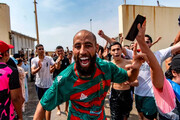 تصاویر آخرالزمانی از هجوم هزاران مهاجر از مراکش به اسپانیا