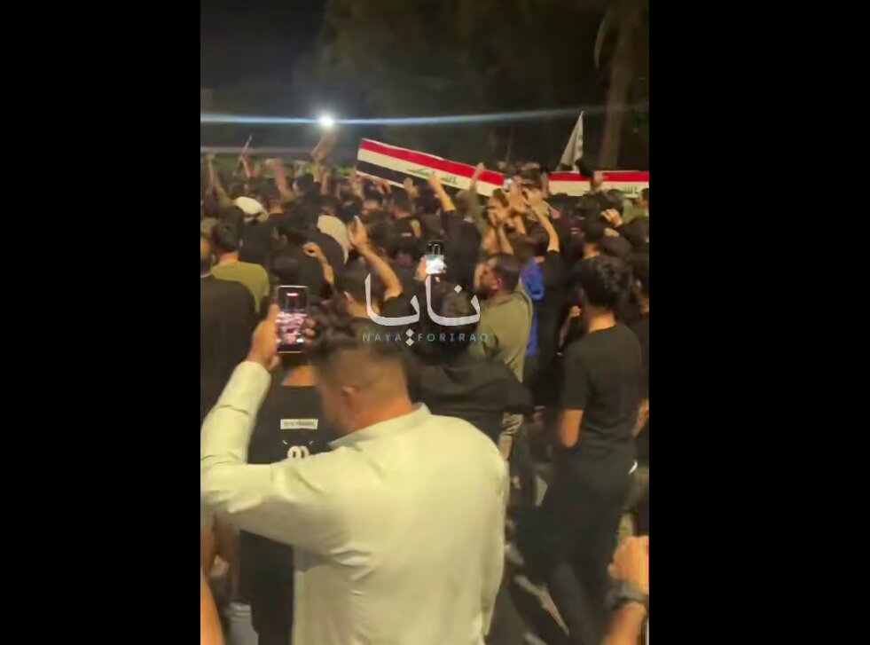 تصاویری از تشییع پرشور شهدای حشد الشعبی در نینوا + ویدئو