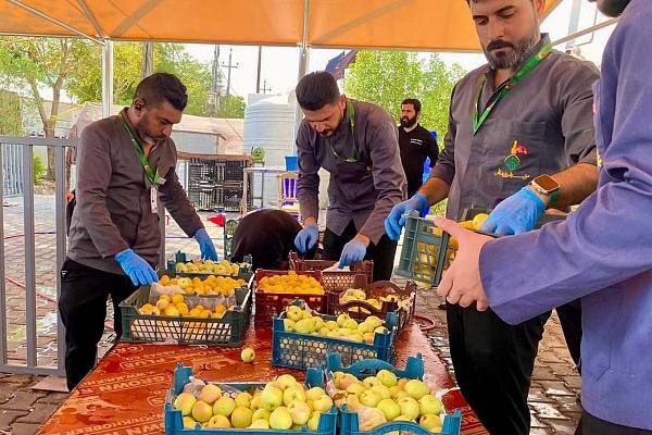میزبانی اربعین در عراق، از میلیون‌های وعده غذای گرم تا هزاران بستنی در روز