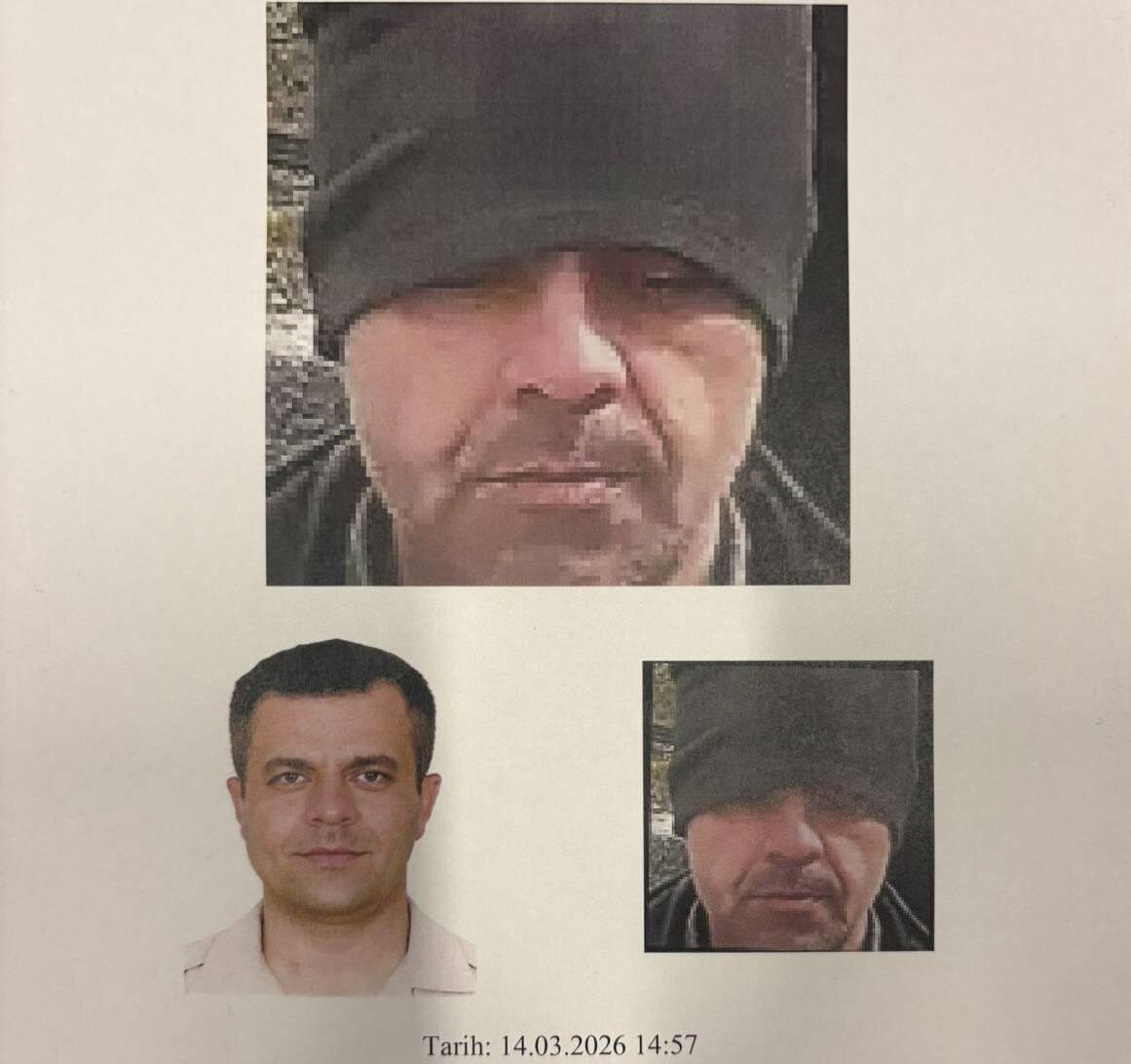 The terrorist member of President Erdogan's assassination group was identified by the facial recognition system of the Turkish Intelligence Agency (MİT).