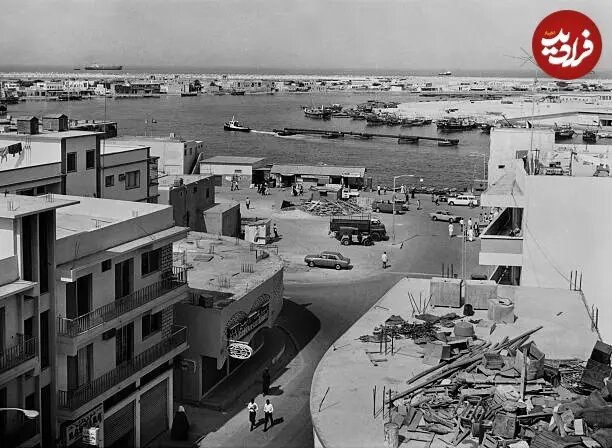 نمایی از شهر دبی امارات در ۶۶ سال قبل؛ ببینید