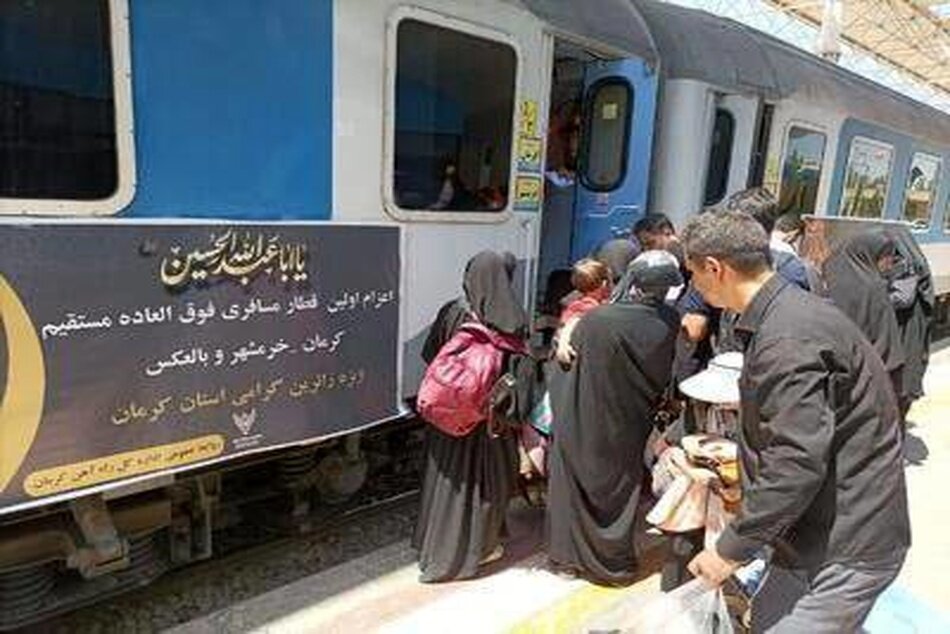 خدماترسانی راهآهن جنوب به زائران اربعین با ۳ مسیر قطار