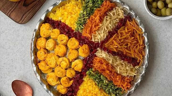 هفت رنگ پلو تهرانی؛ اگر به دنبال اصالت و زیبایی سفره مهمانی خود هستید