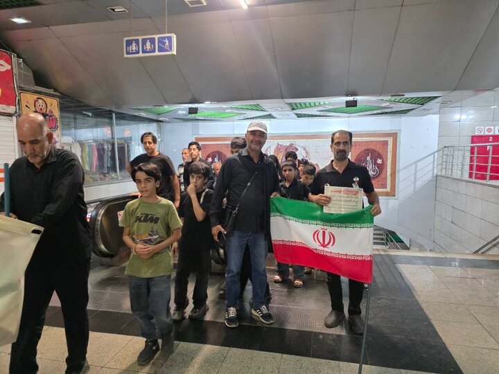 مترو در روز اربعین