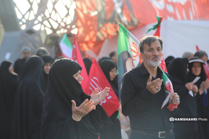 مراسم جاماندگان اربعین