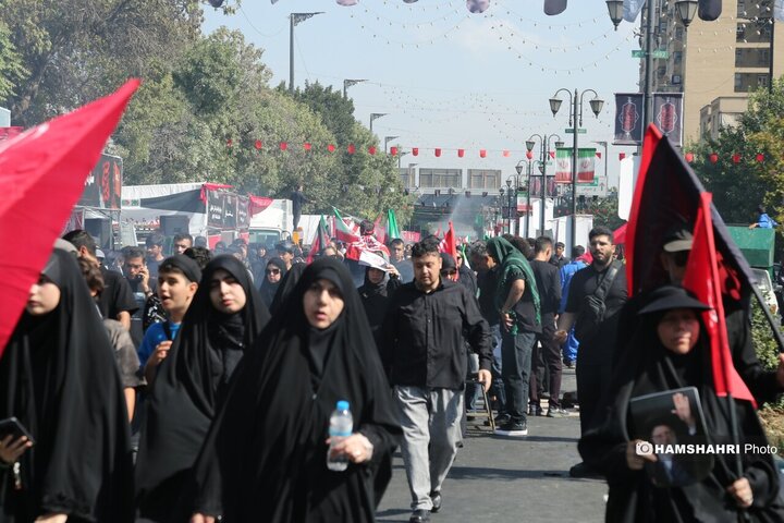 مراسم پیاده روی جاماندگان اربعین حسینی(ع)