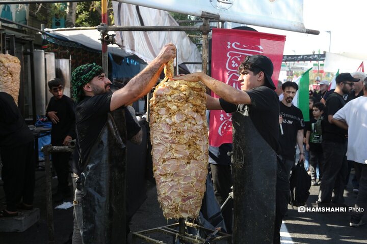 مراسم پیاده روی جاماندگان اربعین حسینی(ع)