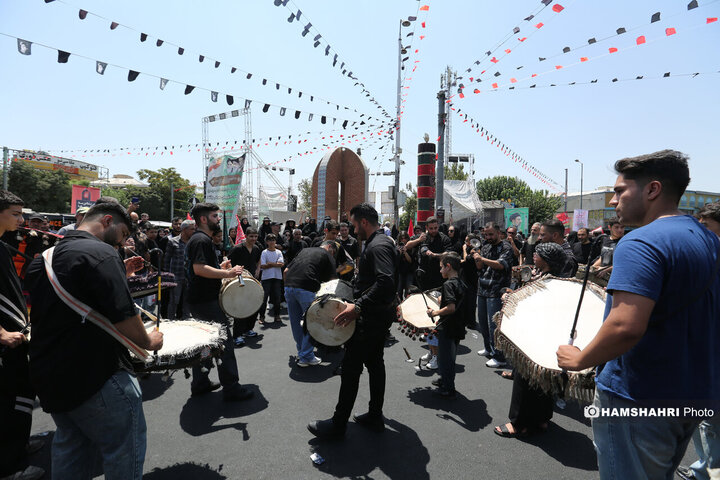 مراسم پیاده روی جاماندگان اربعین حسینی (۴)