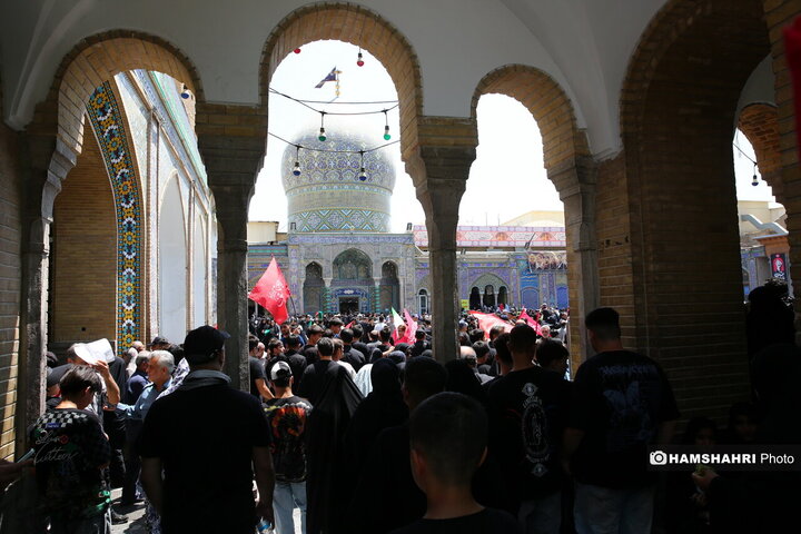 مراسم پیاده روی جاماندگان اربعین