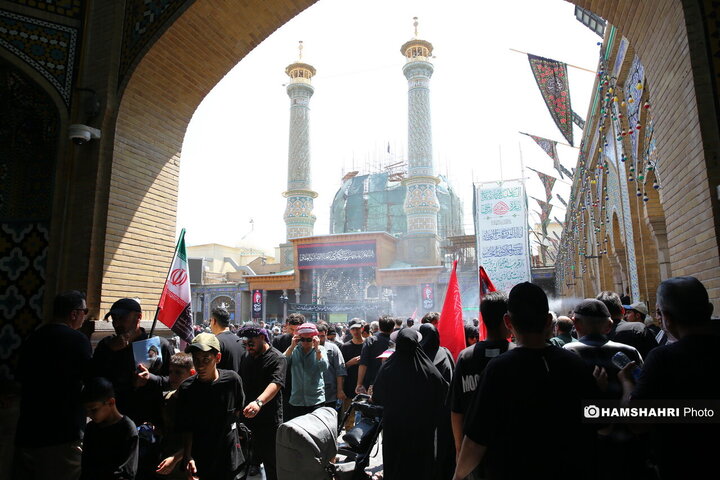 مراسم پیاده روی جاماندگان اربعین