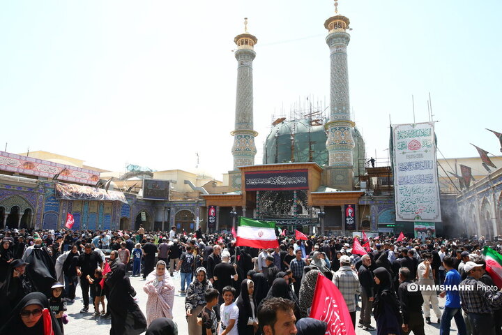 مراسم پیاده روی جاماندگان اربعین