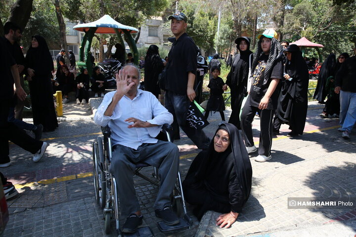 مراسم پیاده روی جاماندگان اربعین