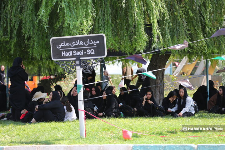 مراسم پیاده روی جاماندگان اربعین