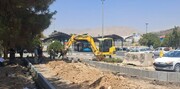 آغاز احداث پایانه تاکسیرانی مترو ایران‌خودرو