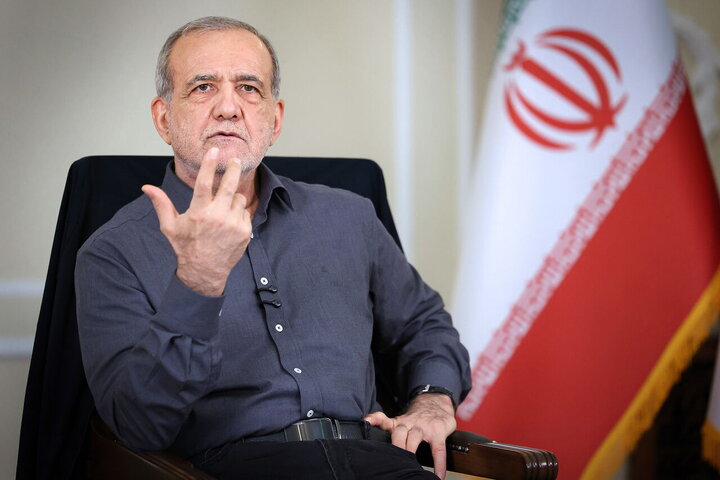 پزشکیان: همسایگان ما اجازه ندادند اغتشاشگران وارد کشور شوند | مبلغ کالابرگ را افزایش می‌دهیم
