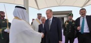 استقبال از اردوغان در عربستان + فیلم