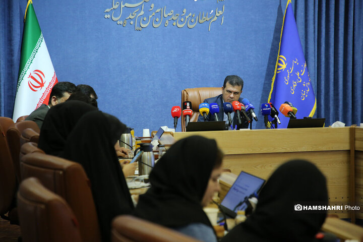 نشست خبری معاون علمی و فناوری رئیس جمهور