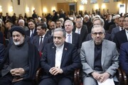 تصاویری از تعزیه خوانی با حضور عراقچی | ویدئو