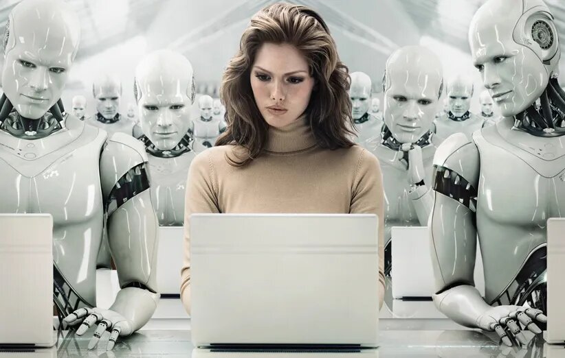 کاربرد AI در محل کار + اینفوگرافیک