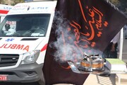 استقرار ۶۰ آمبولانس و ۱۴ اتوبوس‌آمبولانس در مشهد | تمهیدات گسترده برای مراسم پایانی ماه صفر