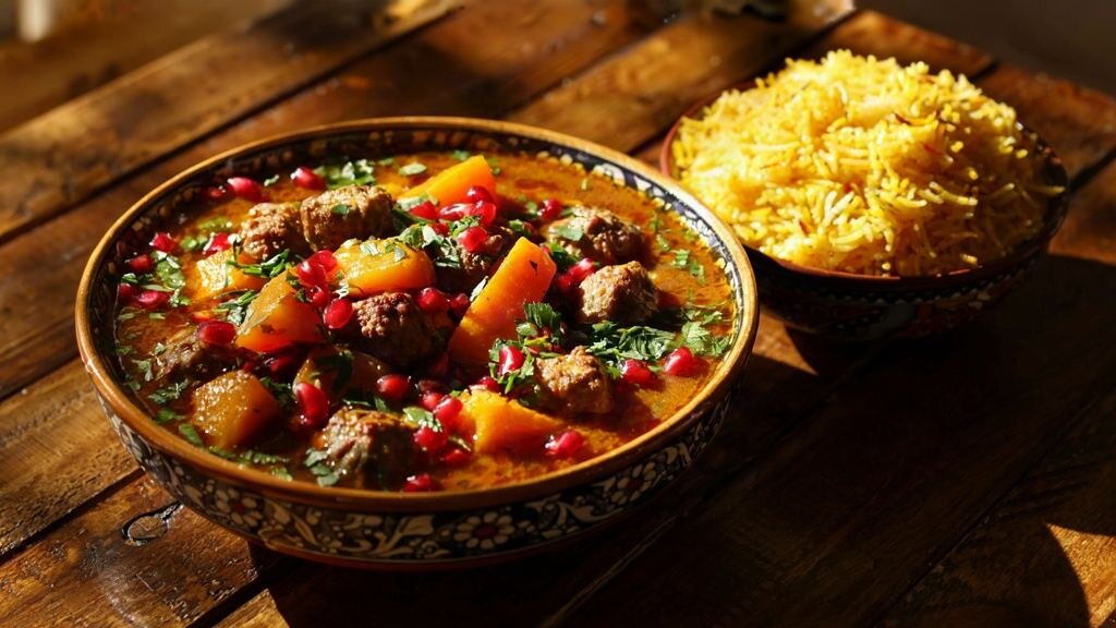 خورشت کدو حلوایی