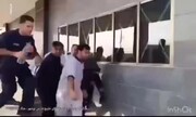 اولین لحظات حمله آمریکا به بیمارستان شهدای خلیج فارس + فیلم