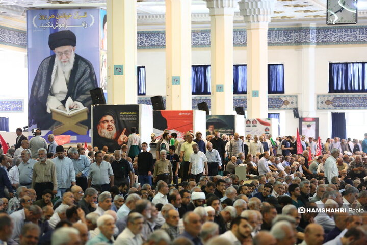 نماز جمعه به امامت حجت‌الاسلام سید احمد خاتمی