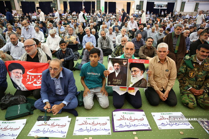 نماز جمعه به امامت حجت‌الاسلام سید احمد خاتمی