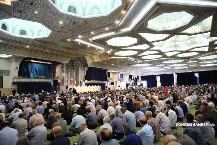 نماز جمعه به امامت حجت‌الاسلام سید احمد خاتمی
