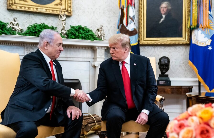 natanayhu and trump