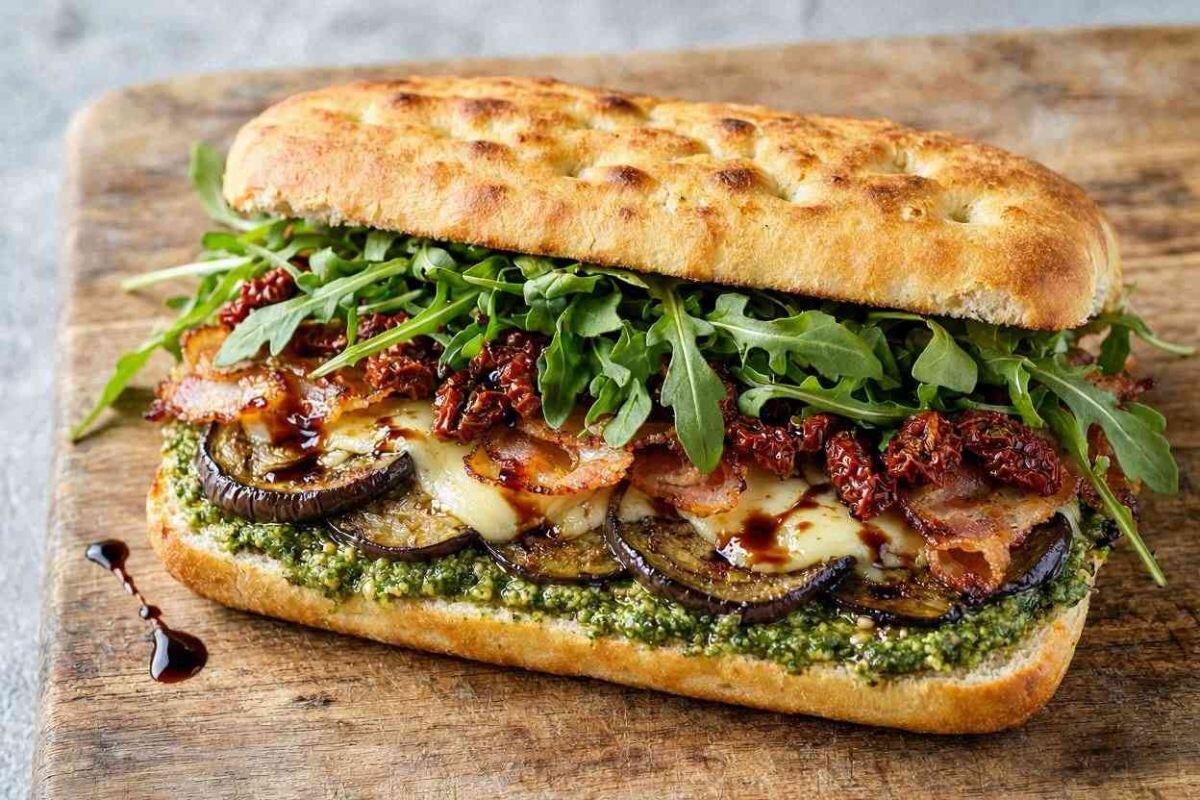 ۵ مدل ساندویچ بادمجان که از خوردنش سیر نمیشوید؛ خوشمزه، ساده و مناسب گیاهخواران