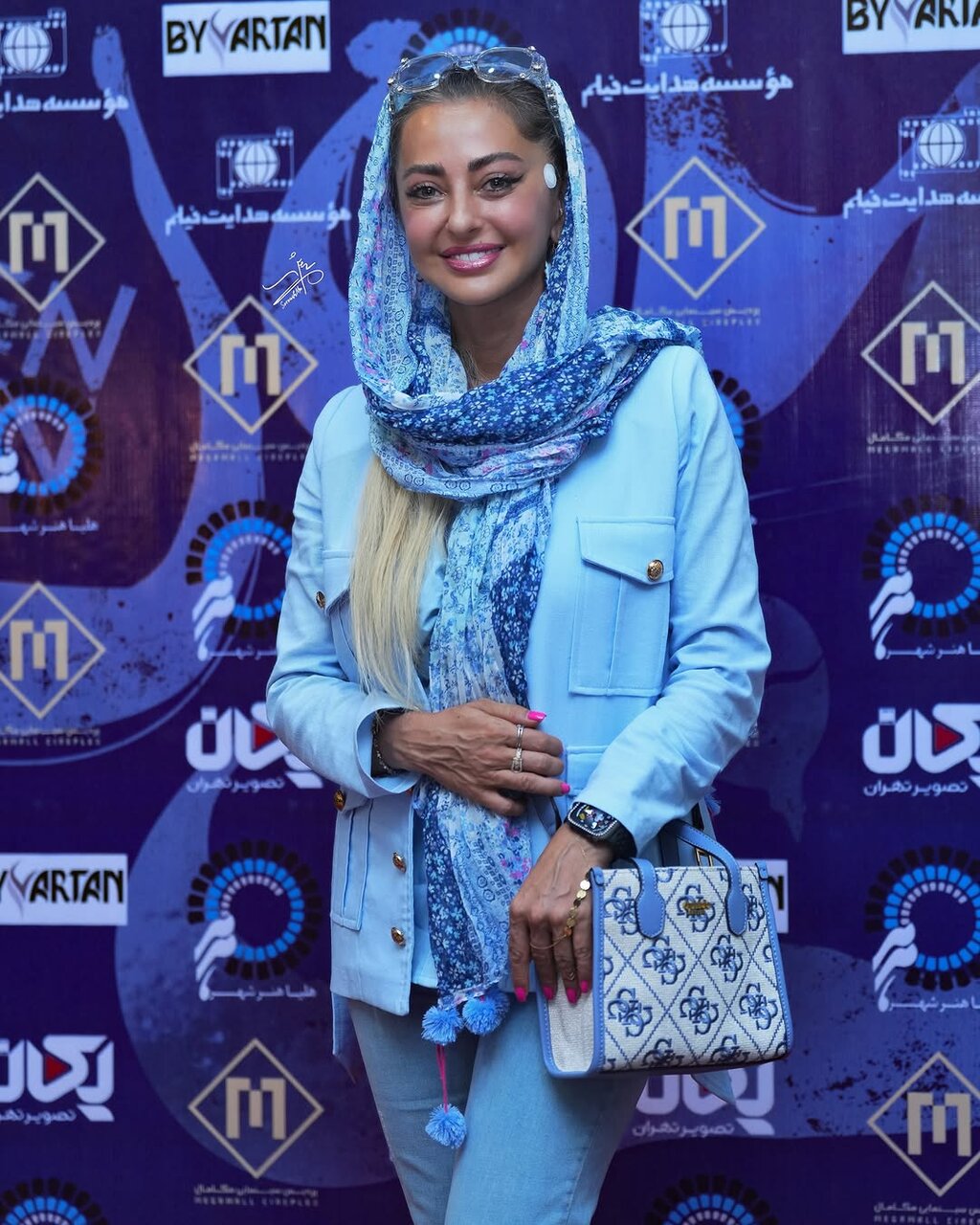 تصاویری از استایل متفاوت نفیسه روشن در اکران ماه پنهان