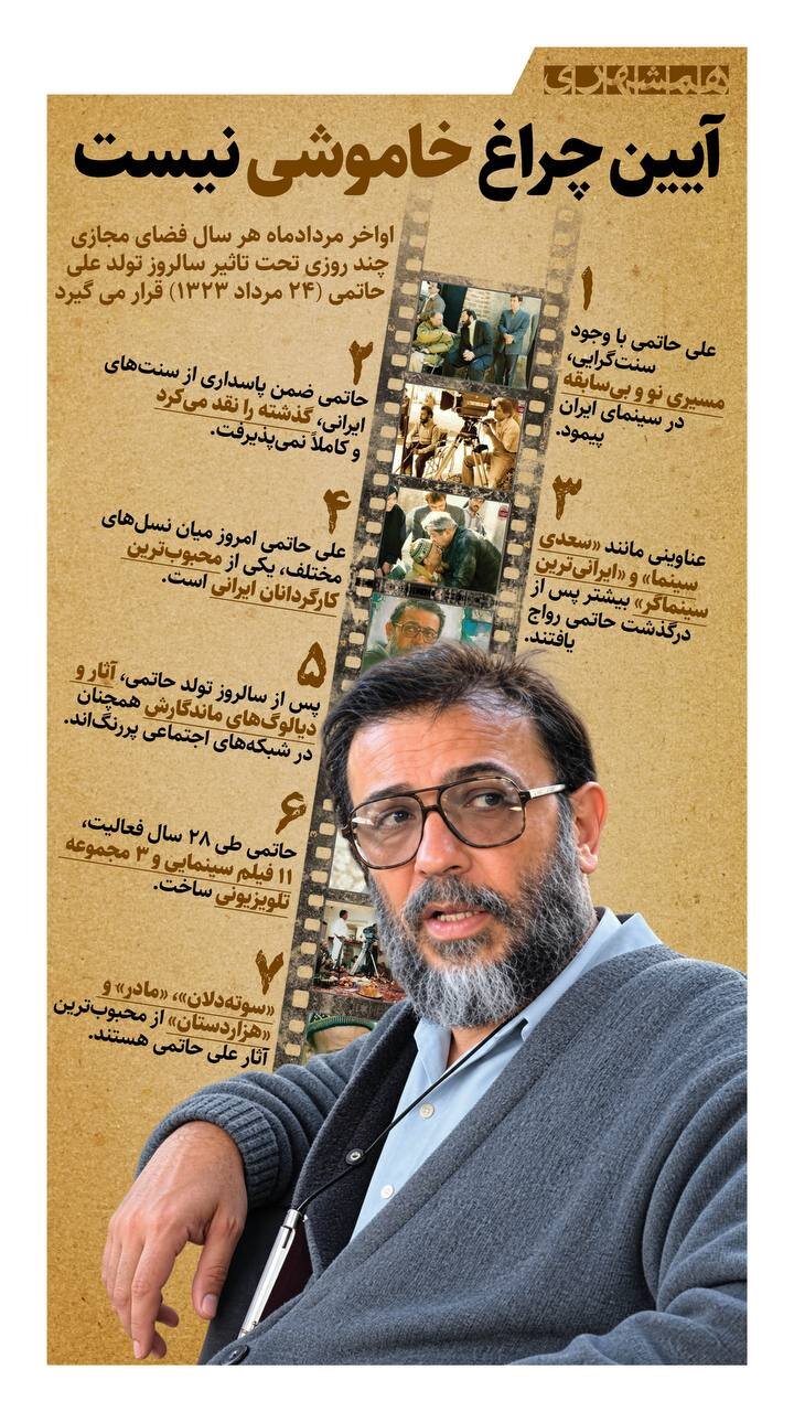 آیین چراغ خاموشی نیست + اینفوگرافیک