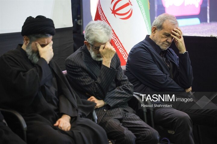 مراسم چهلم رهبر شهيد