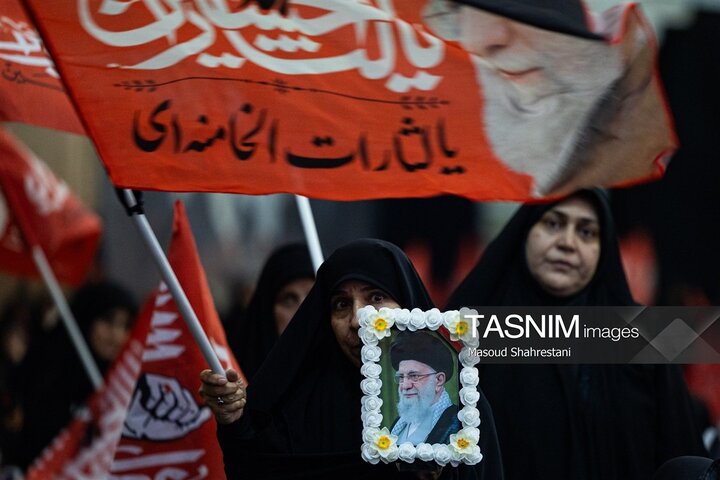 مراسم چهلم رهبر شهيد