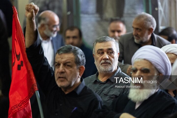 مراسم چهلم رهبر شهيد