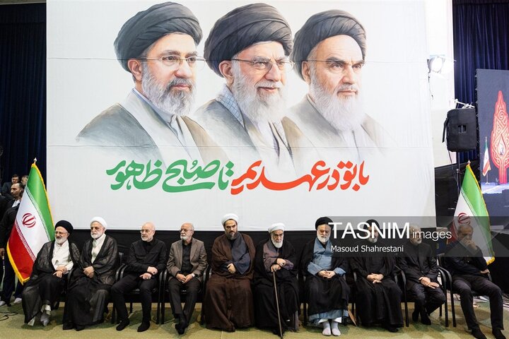 مراسم چهلم رهبر شهيد
