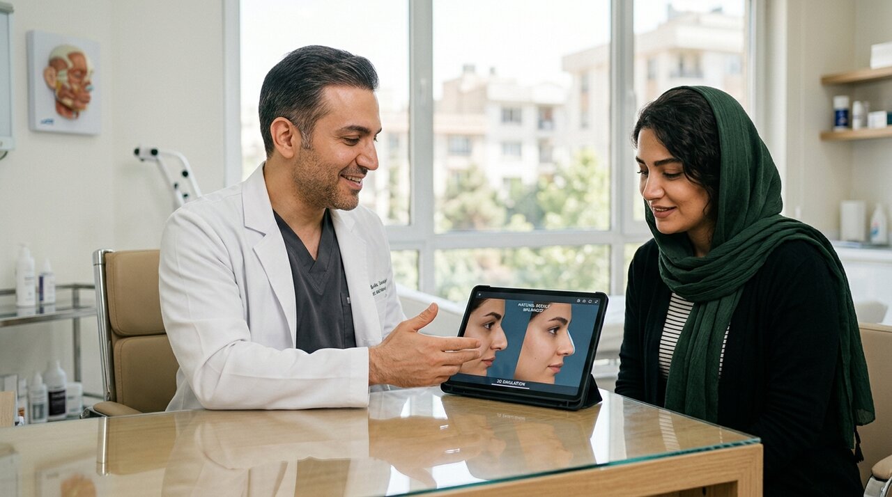 جراحی بینی طبیعی