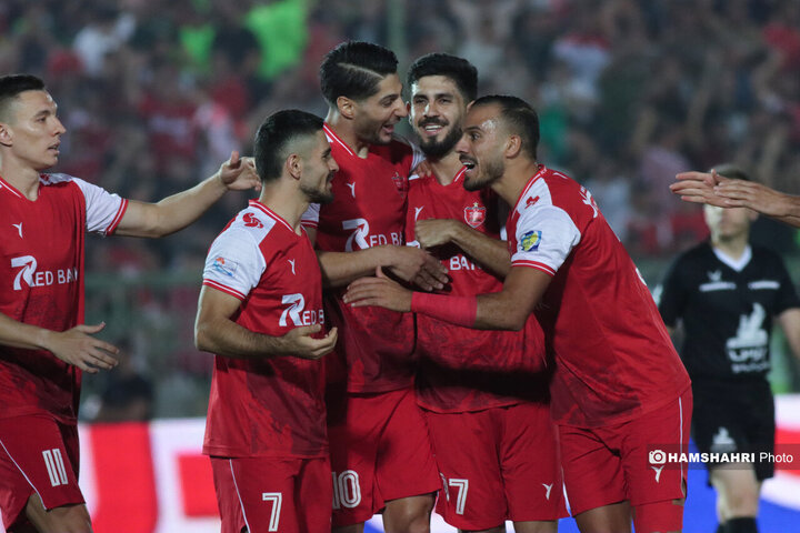 تصاویر بازی پرسپولیس 4 - 1 استقلال خوزستان