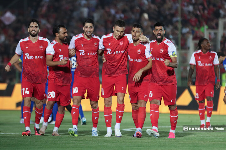 تصاویر بازی پرسپولیس 4 - 1 استقلال خوزستان