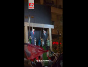 لحظه اعدام نتانیاهو و ترامپ با کت و شلوار و کراوات | ویدئو