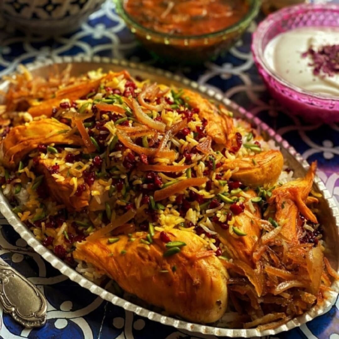 شیرینپلو ملوکانه؛ نگین درخشان مهمانیهای رسمی