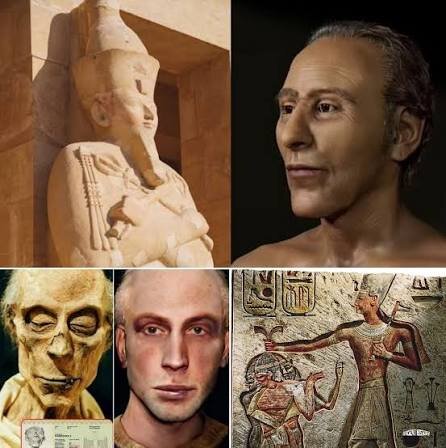 چهره رامسس دوم را در ۴۵سالگی