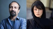 تصاویر کمتر دیده شده از اصغر فرهادی و هدیه تهرانی در پشتِ صحنه یک فیلم