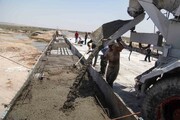 تازه‌ترین تصاویر از بازسازی پل‌های تخریب‌شده هرمزگان در حمله دشمن