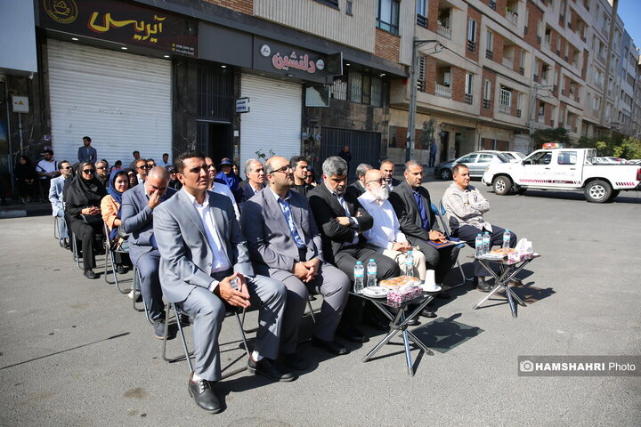 رونمایی از مجسمه کمال الملک در تهرانسر