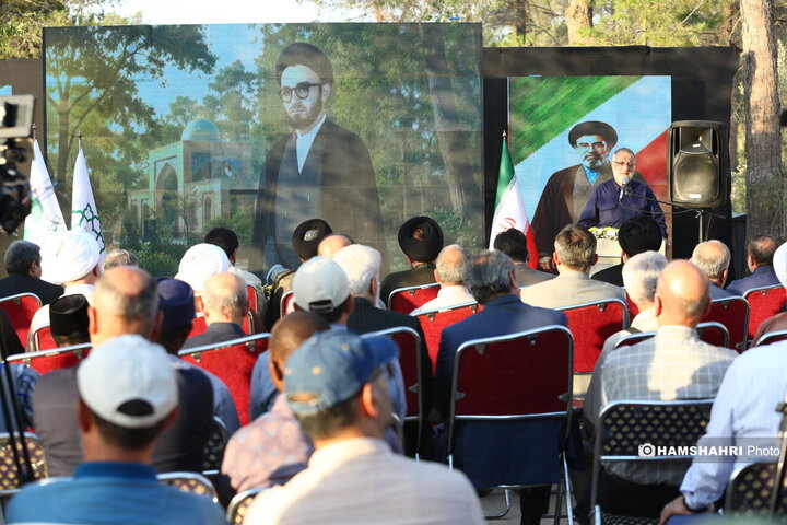 مراسم رونمایی از بنای یادبود شهید سیدعلی اندرزگو