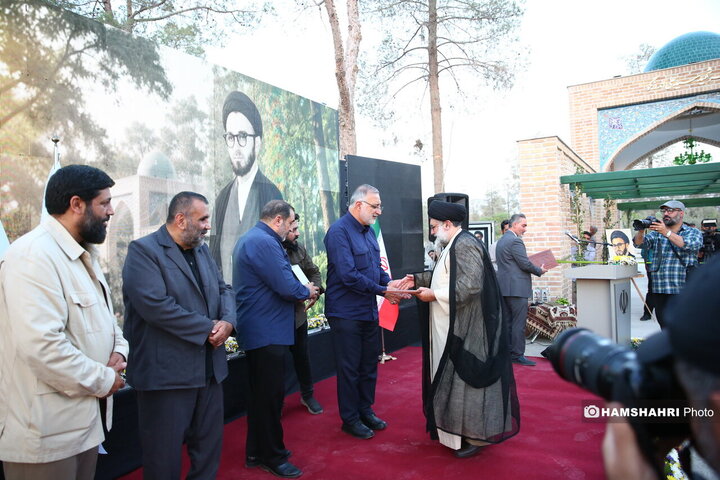مراسم رونمایی از بنای یادبود شهید سیدعلی اندرزگو
